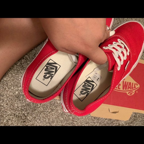 Red Vans - Picture 3 of 3